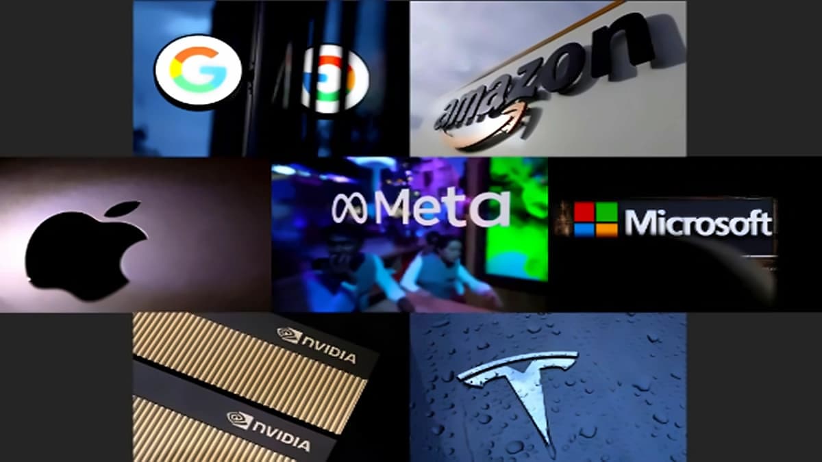 Magnificent Seven Tech Stocks Under Pressure as AI Investment Phase Ends