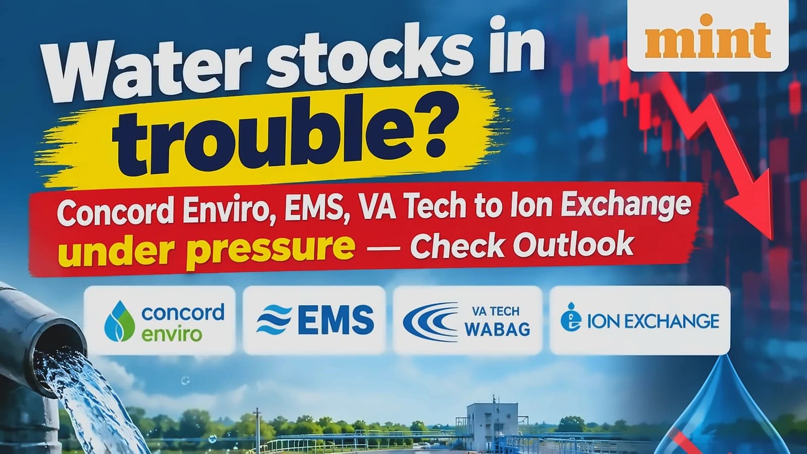 Water stocks drop 5.6% on profit booking, JJM 2.0 concerns