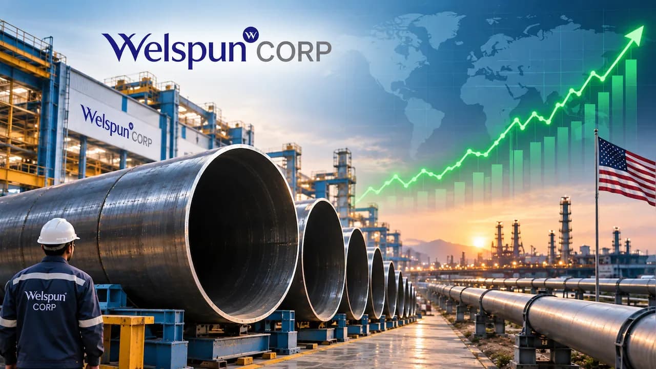 Welspun Corp Delivers 20x Returns with ₹25,750 Cr Order Book