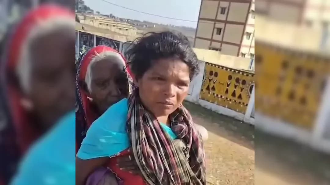 Woman Carries 90-Year-Old Mother-In-Law 3km for Pension