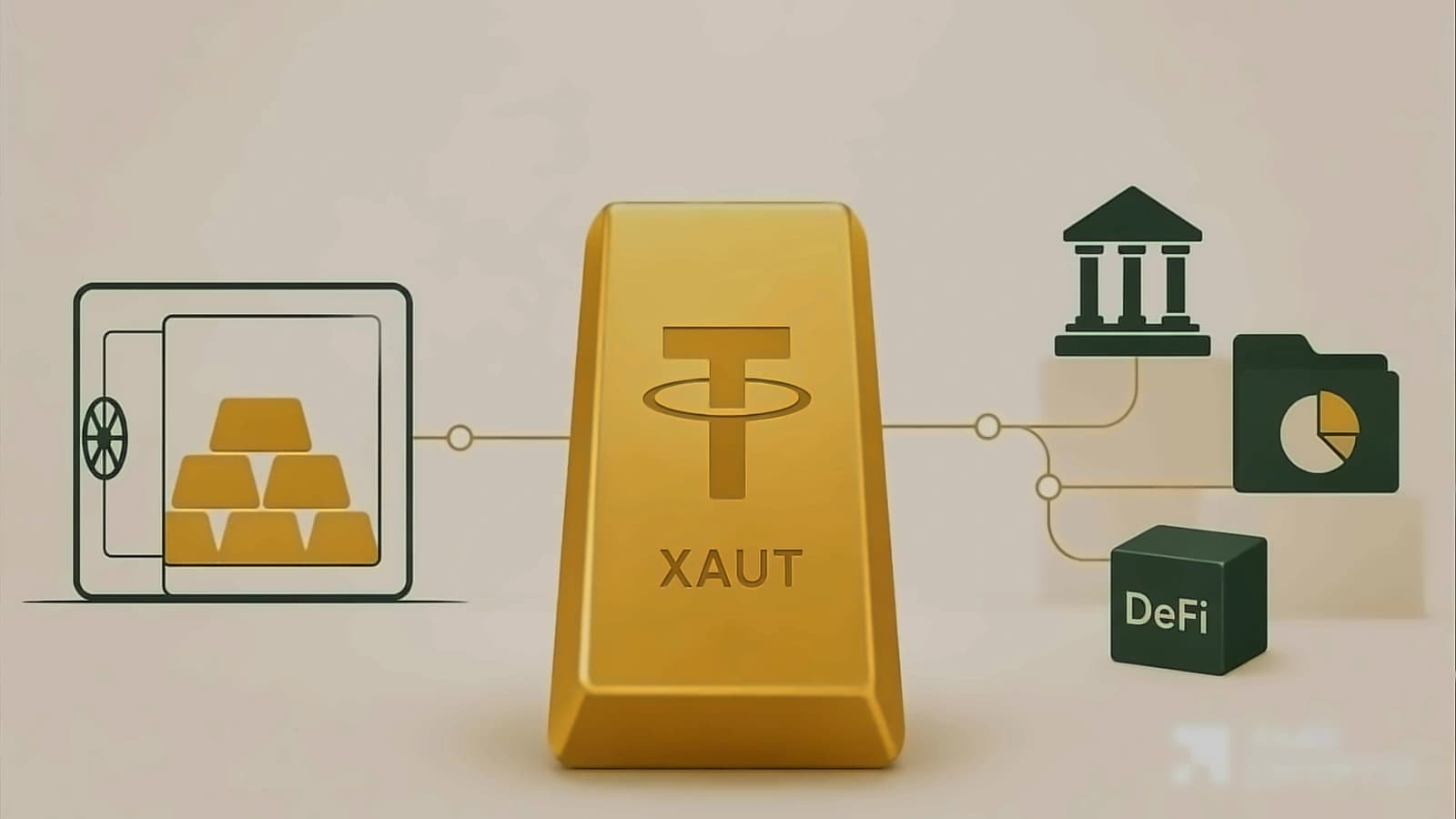 XAUT Market Cap Reaches $2.85B as Gold Investors Seek Digital Safety