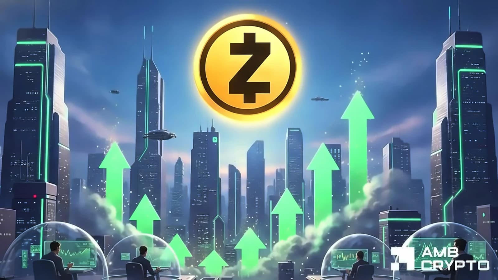 Zcash Surges 14% Toward $600 as Whale Closes $3.8M Short Position