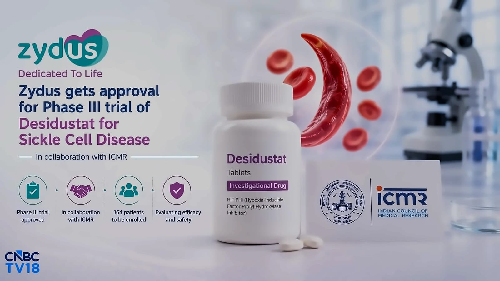 Zydus gets USFDA approval for Phase III sickle cell drug trial