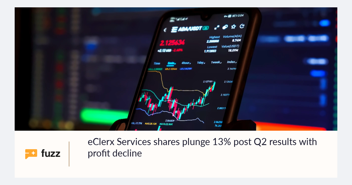 eClerx Services shares plunge 13% post Q2 results with profit decline