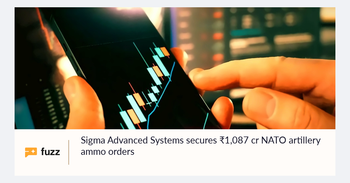 Sigma Advanced Systems secures ₹1,087 cr NATO artillery ammo orders