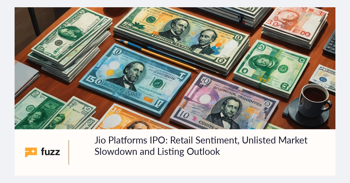 Jio Platforms IPO: Retail Sentiment, Unlisted Market Slowdown and ...