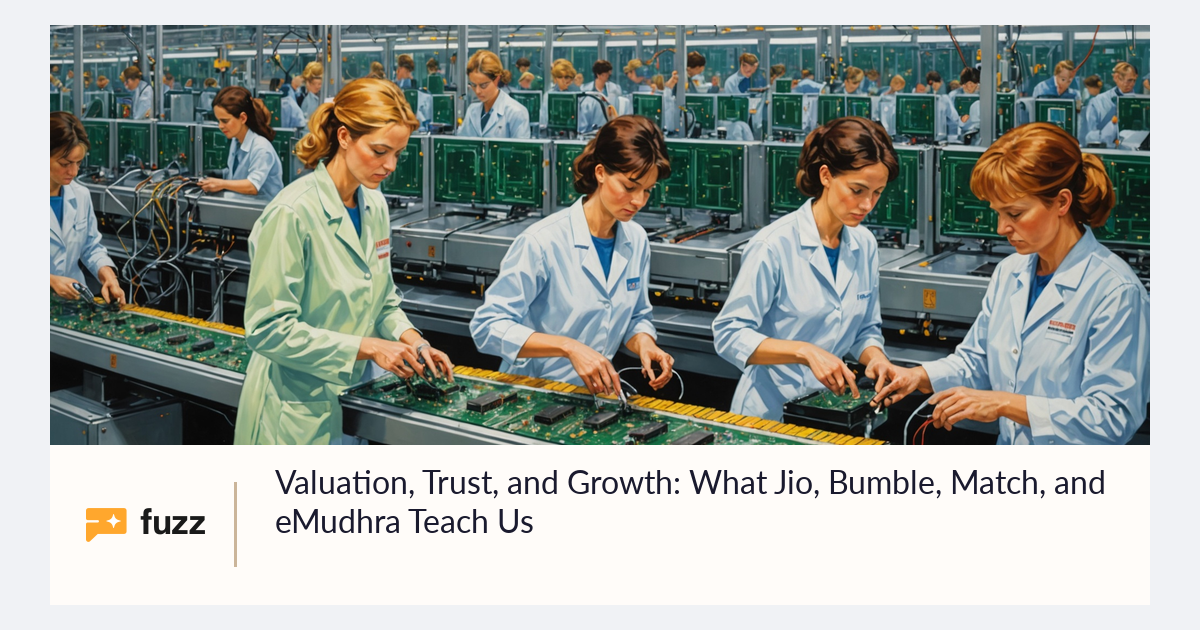Valuation, Trust, and Growth: What Jio, Bumble, Match, and eMudhra Teach Us