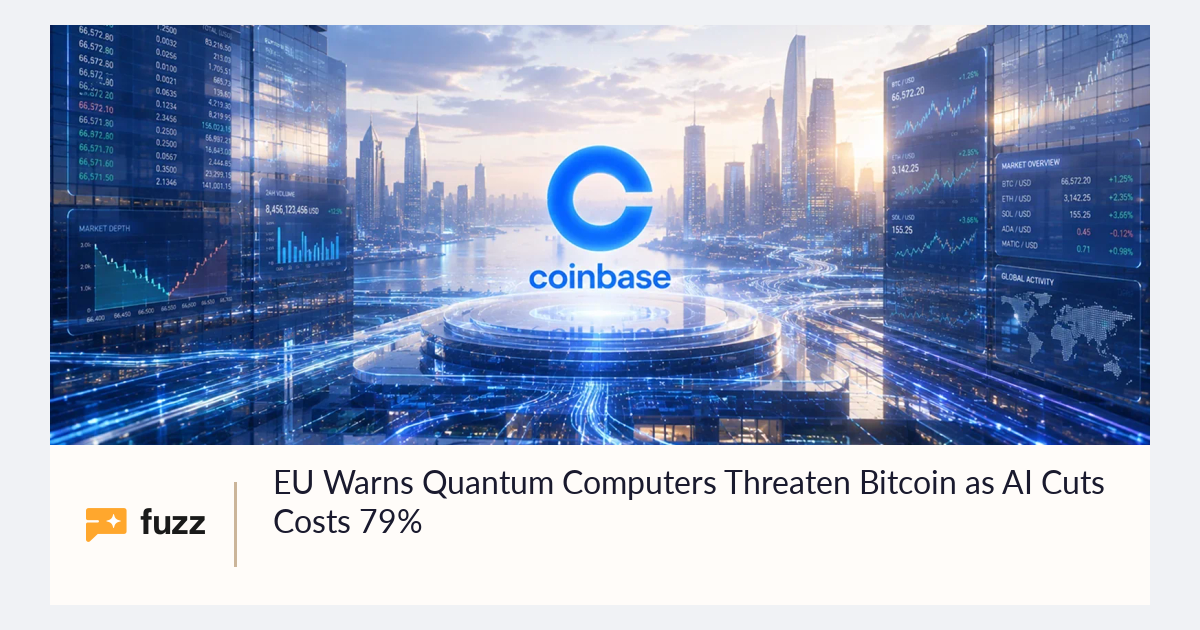 EU Warns Quantum Computers Threaten Bitcoin as AI Cuts Costs 79%