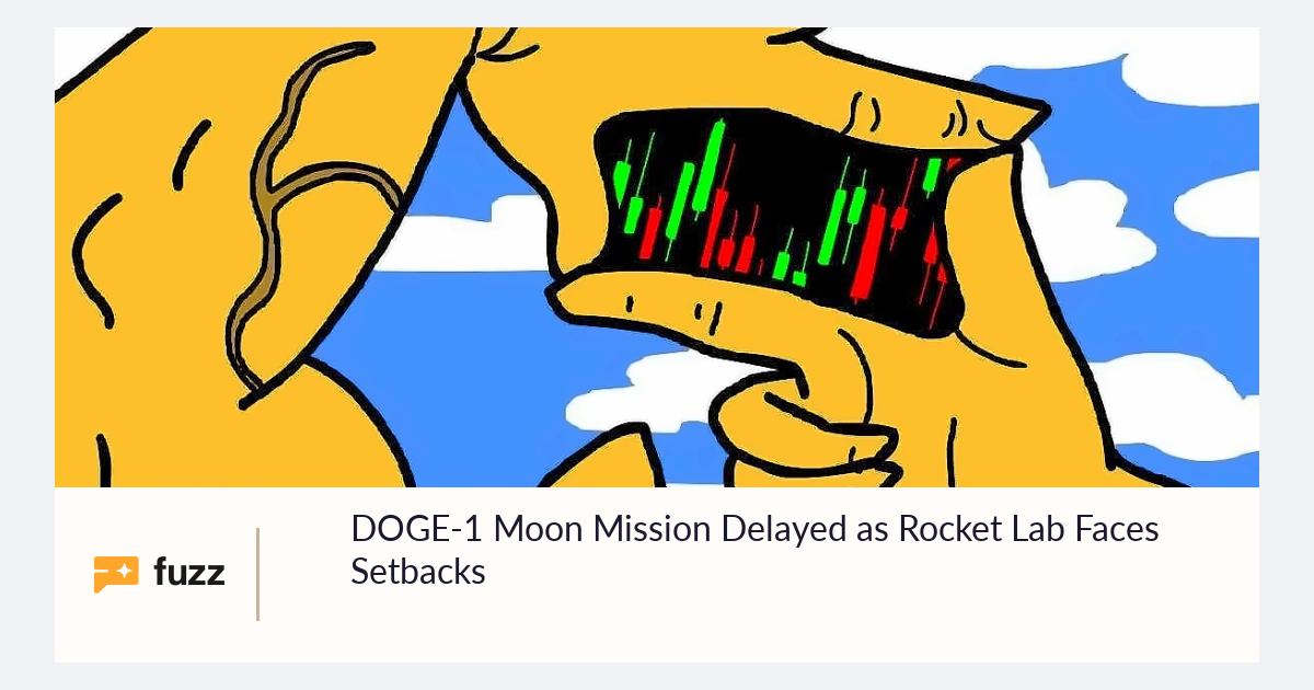 DOGE-1 Moon Mission Delayed as Rocket Lab Faces Setbacks