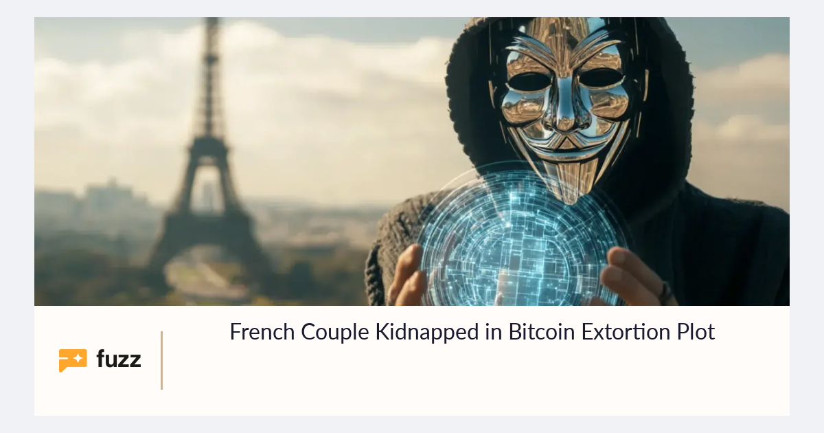 French Couple Kidnapped in Bitcoin Extortion Plot