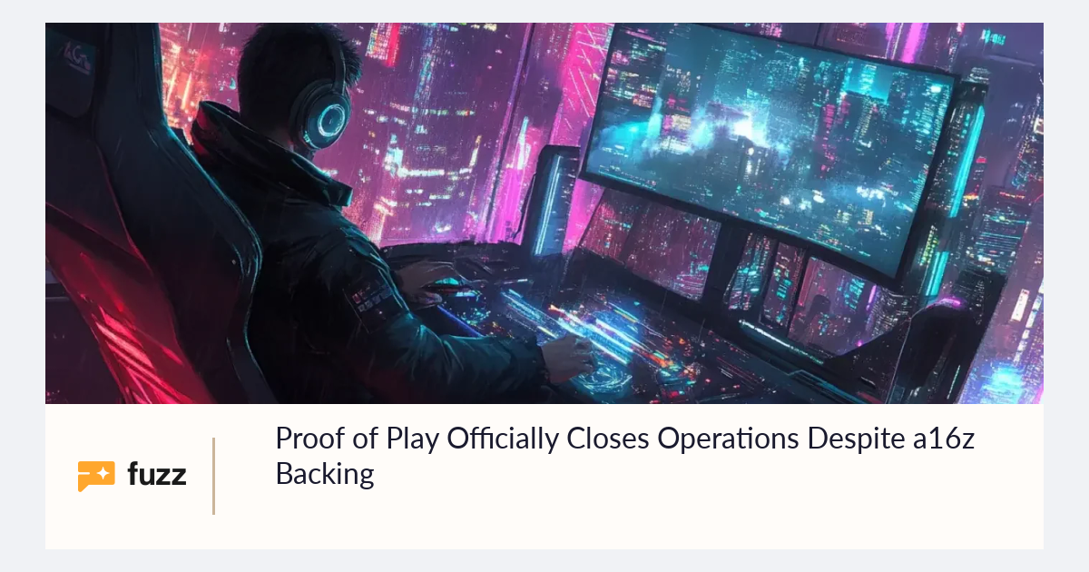Operations Research Graph Proof of Play Officially Closes Operations Despite a16z Backing