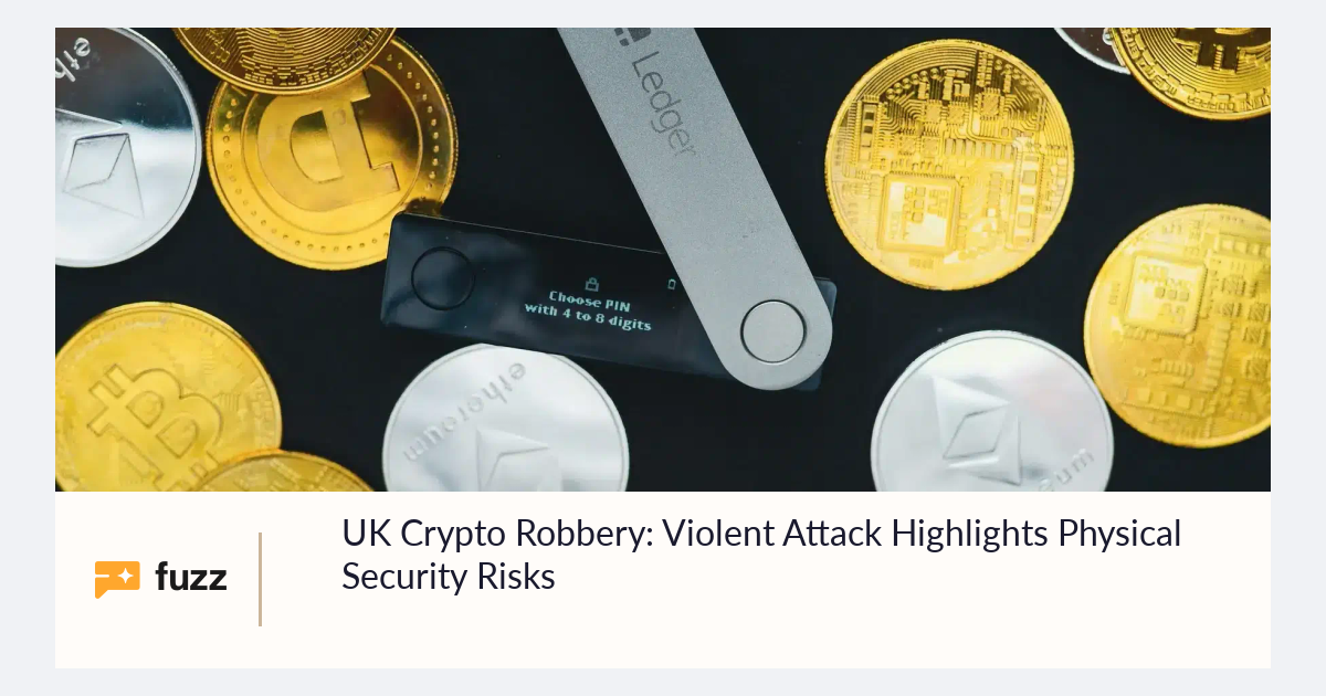 Robrey UK Crypto Robbery: Violent Attack Highlights Physical Security Risks