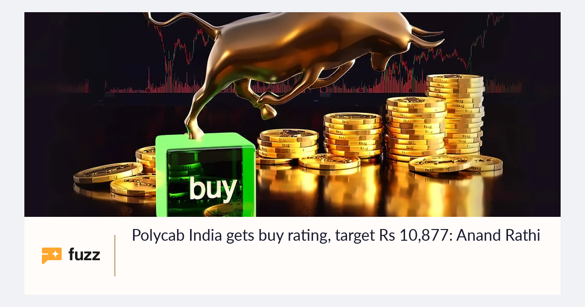 Polycab India gets buy rating, target Rs 10,877: Anand Rathi