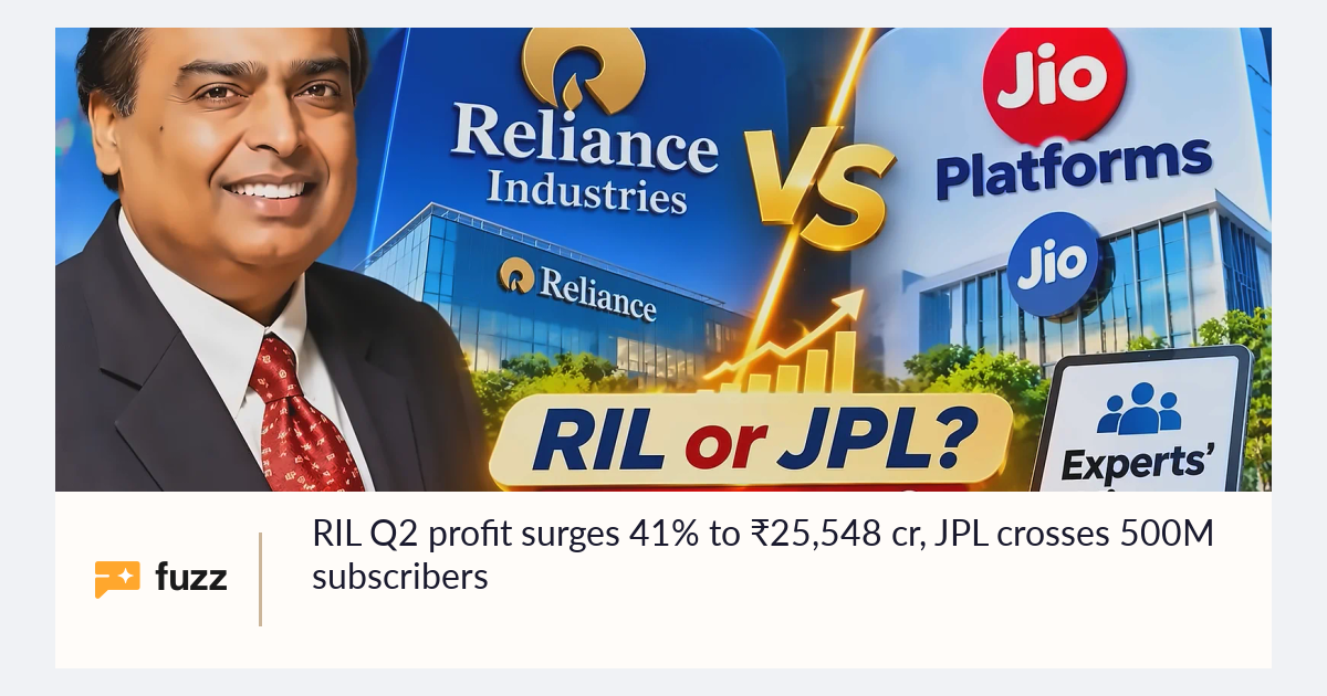 RIL Q2 profit surges 41% to ₹25,548 cr, JPL crosses 500M subscribers