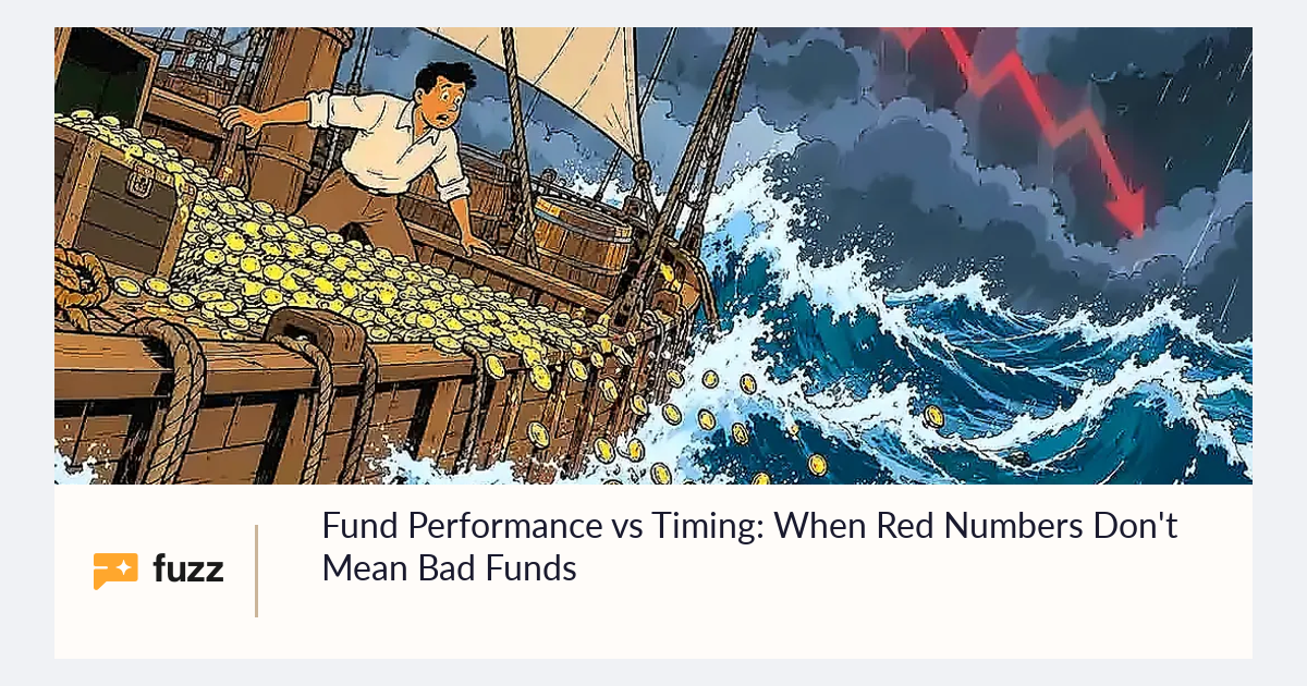 Fund Performance vs Timing: When Red Numbers Don't Mean Bad Funds