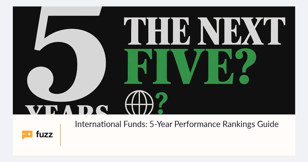 International Funds: 5-Year Performance Rankings Guide