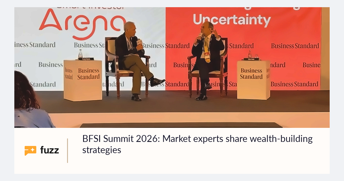BFSI Summit 2026: Market experts share wealth-building strategies