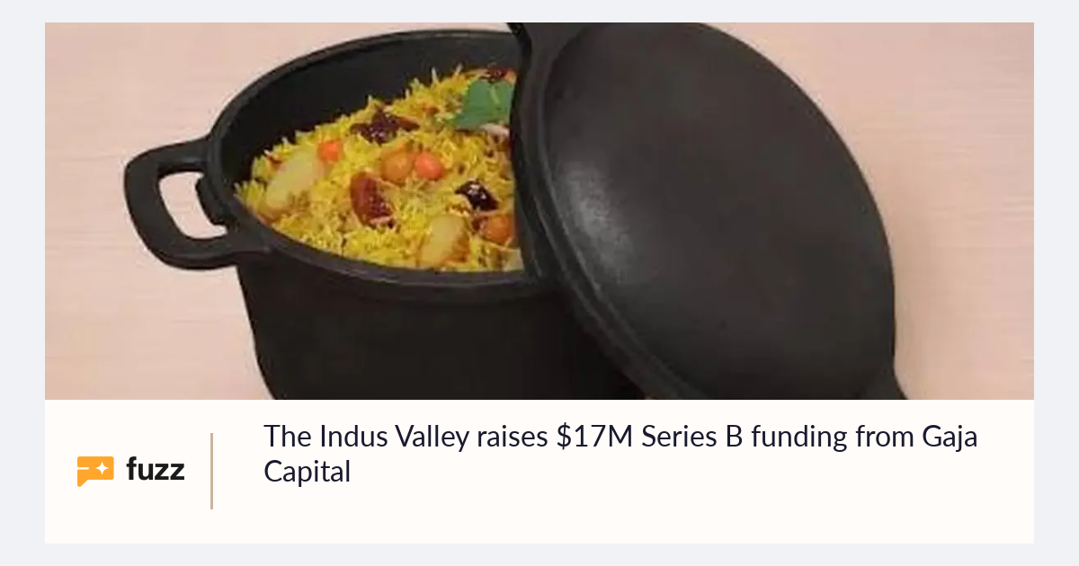 The Indus Valley raises $17M Series B funding from Gaja Capital